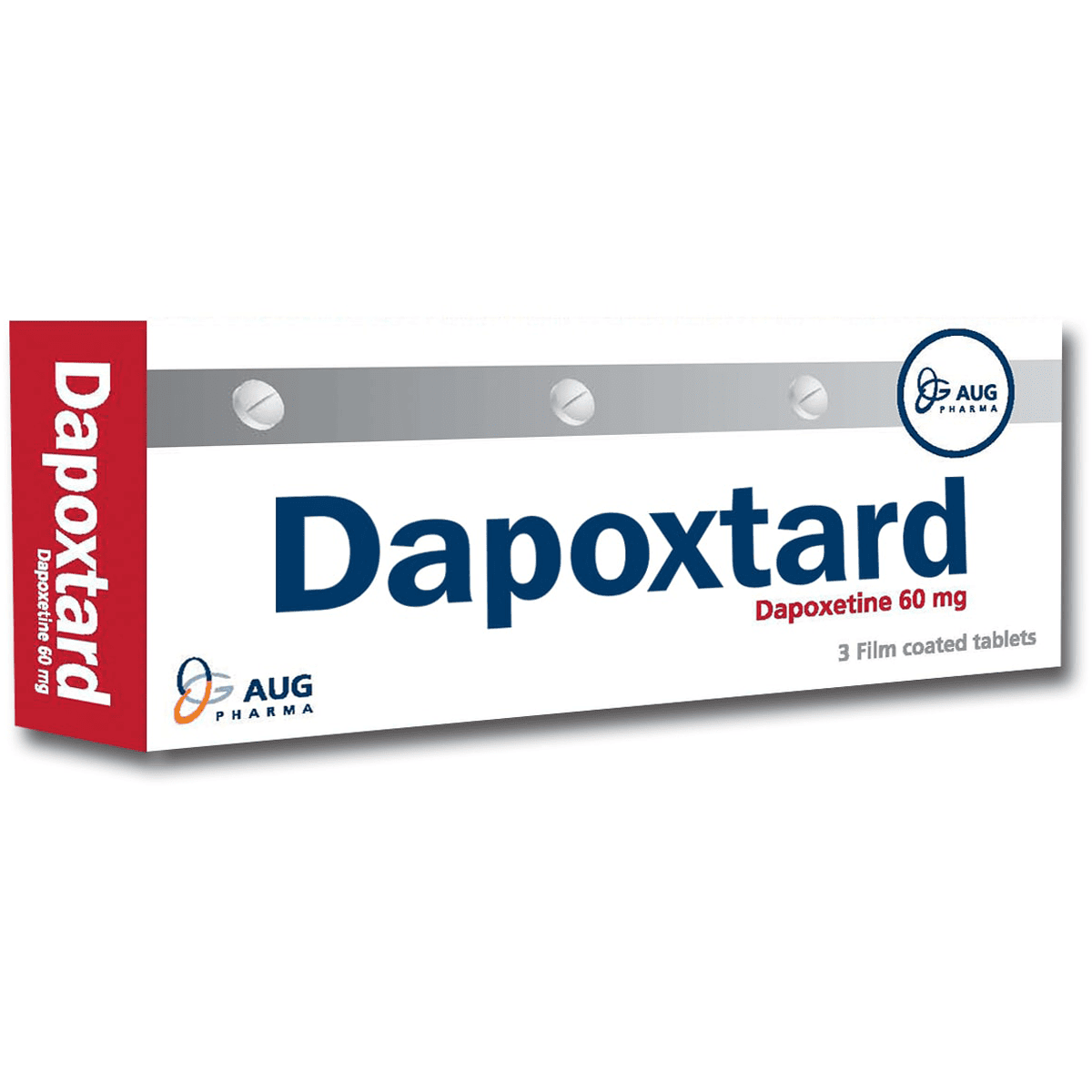 Dapoxtard 60mg 3 Film Coated Tablets