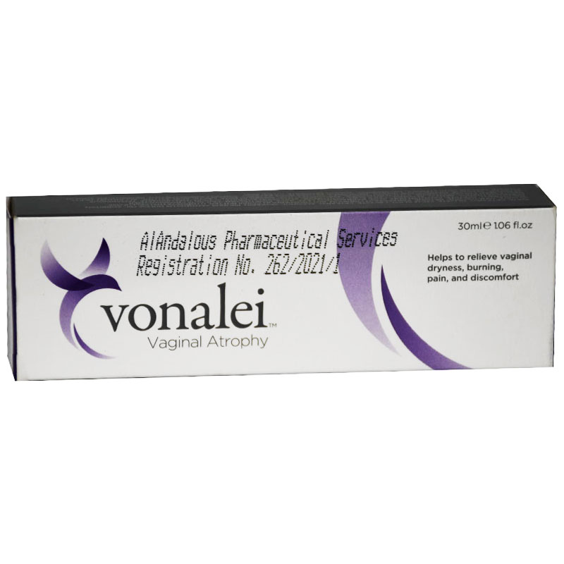 Vonalei Vaginal Atrophy Cream 30ml + 5 Applicators