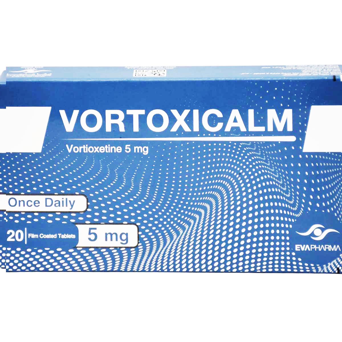 Vortoxicalm 5mg 20 Film Coated Tablets