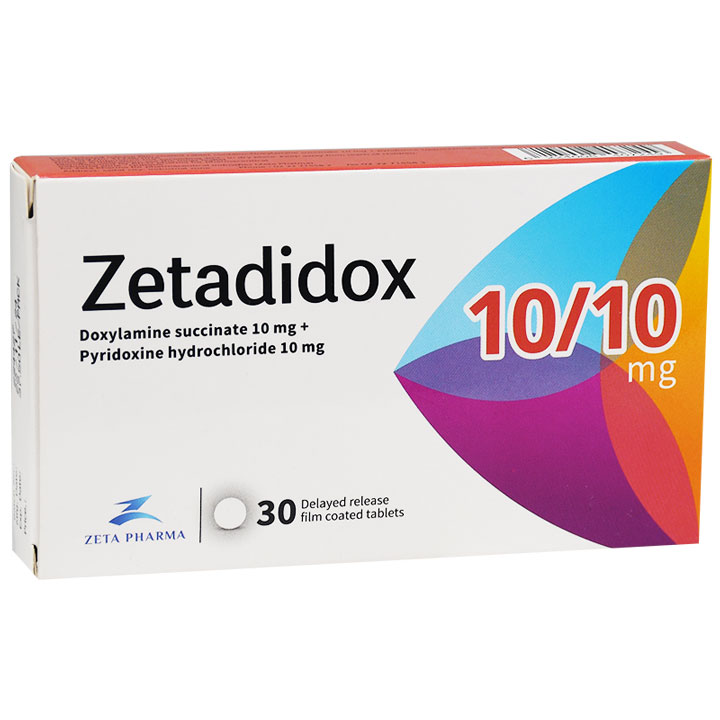 Zetadidox (10mg+10mg) 30 Delayed Release Film Coated Tablet