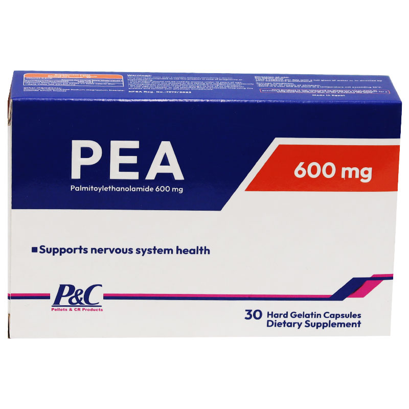 PEA 600mg 30 Hard Gelatin Capsules