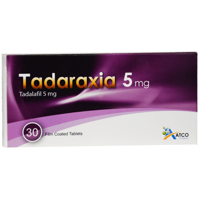 Tadaraxia 5mg 30 Film Coated Tablets