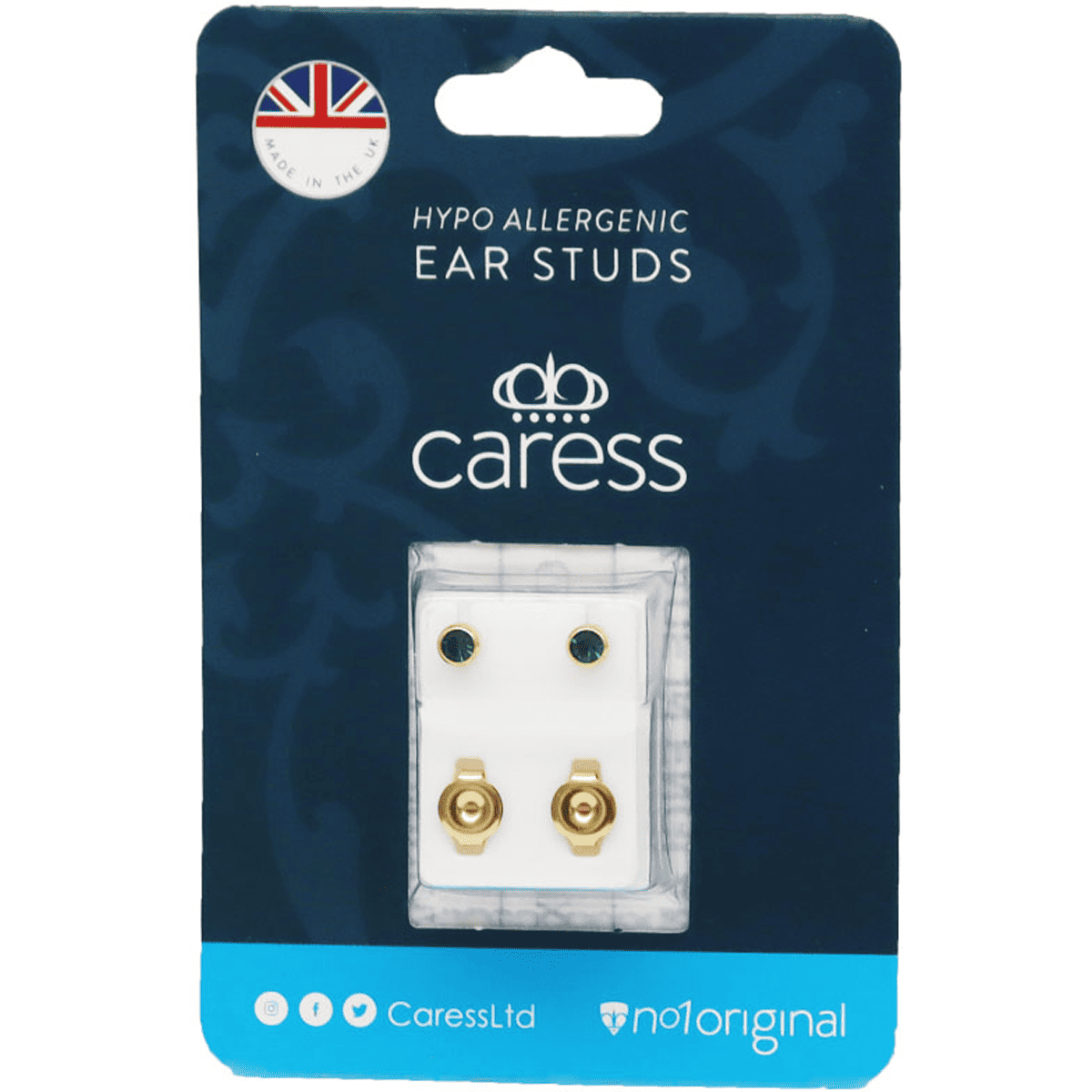 Caress Ear Studs Ruby/18