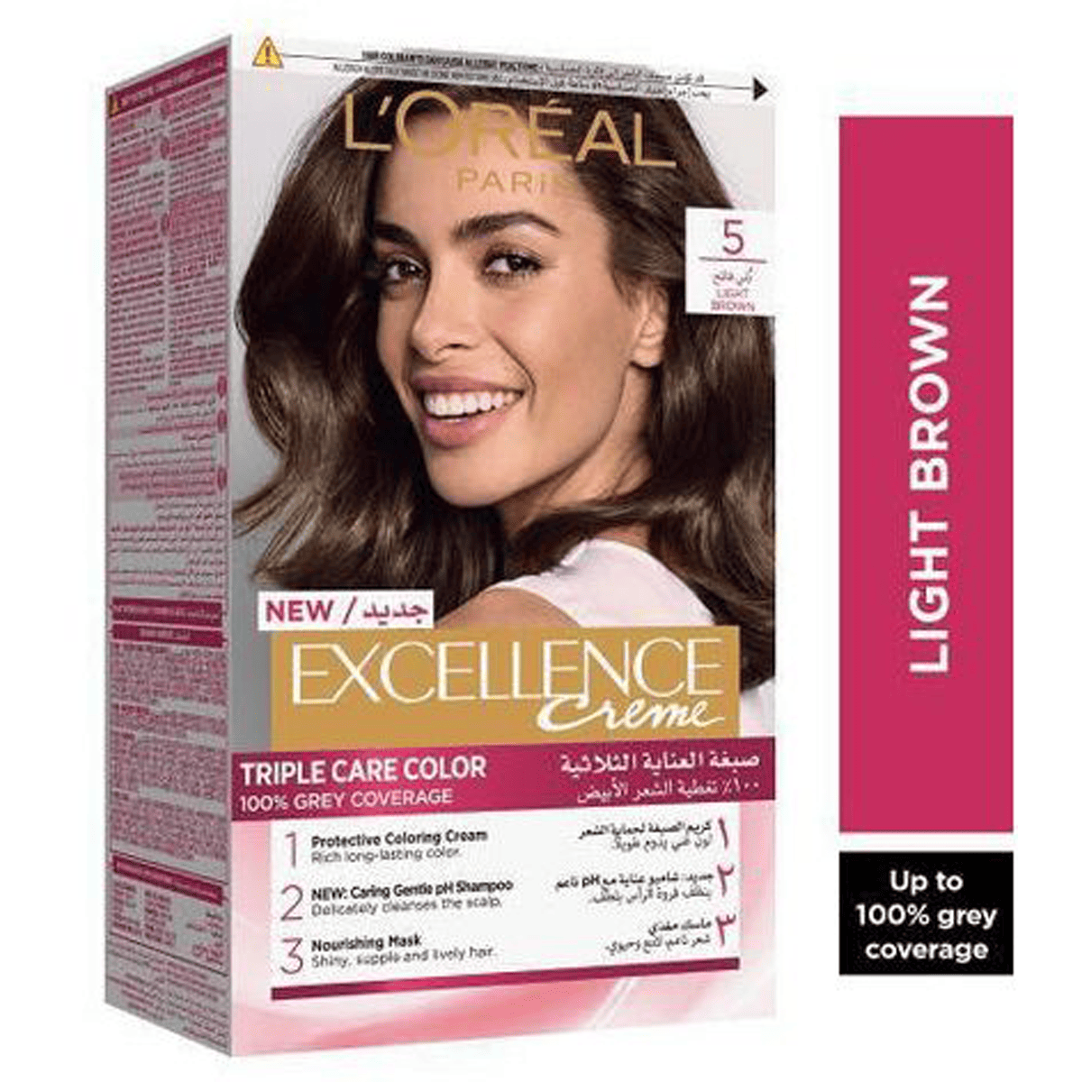 Loreal Excellence Cream/5 Light Brown