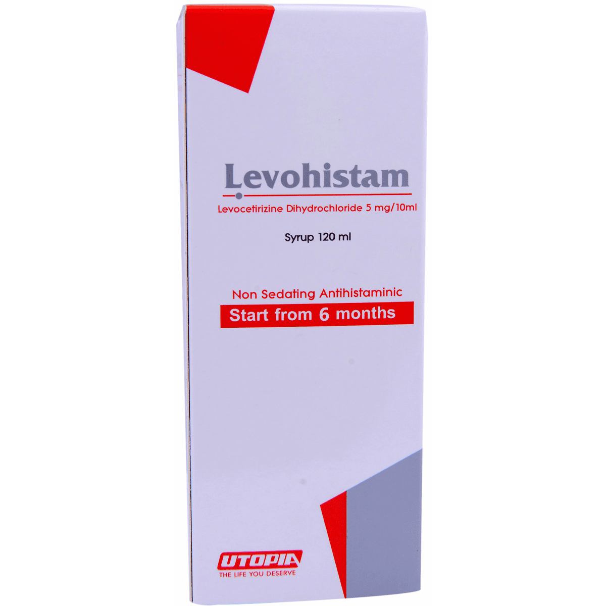 Levohistam 5Mg/10ml 120ml Syrup