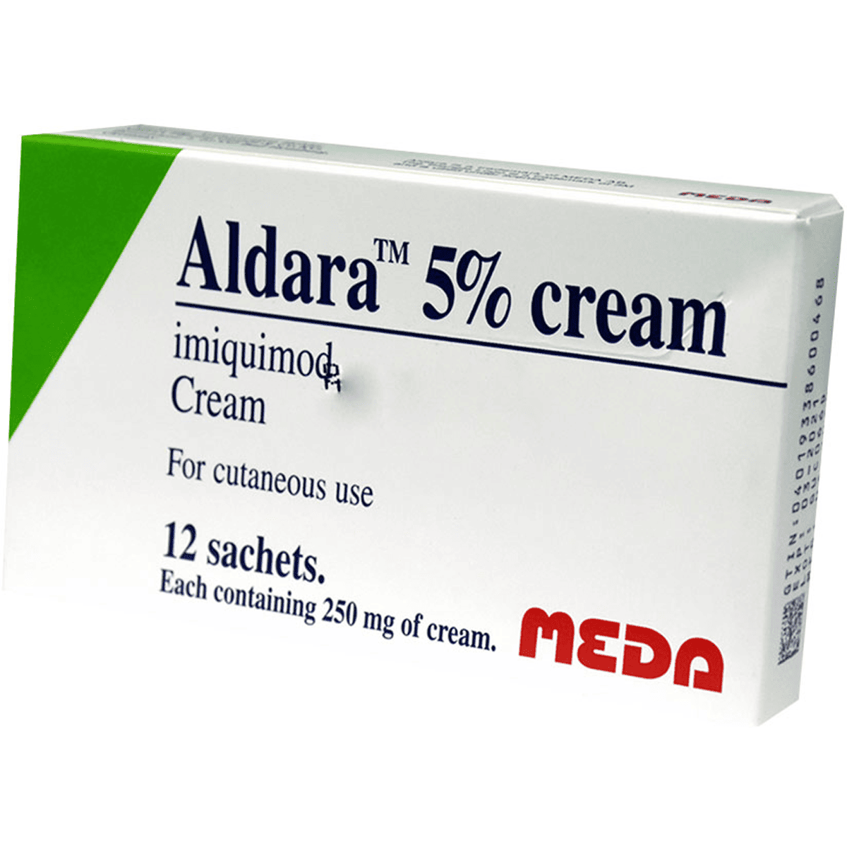 Aldara 5% (250mg/ Sachets) 12 Sachets Cream