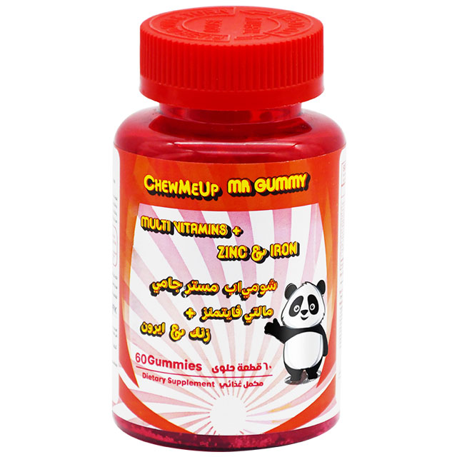 Chewmeup Mr Gummy Multivitamin (Zinc + Iron) 60 Gummies