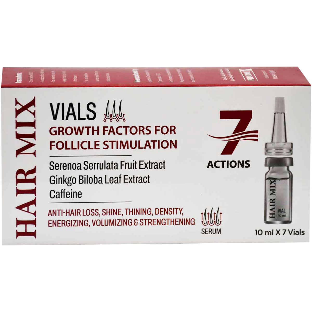 Hair Mix Anti Hair Loss Serum Vials 7 x 10ml