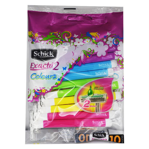 Schick Exacta 2 Colours 10 Razors