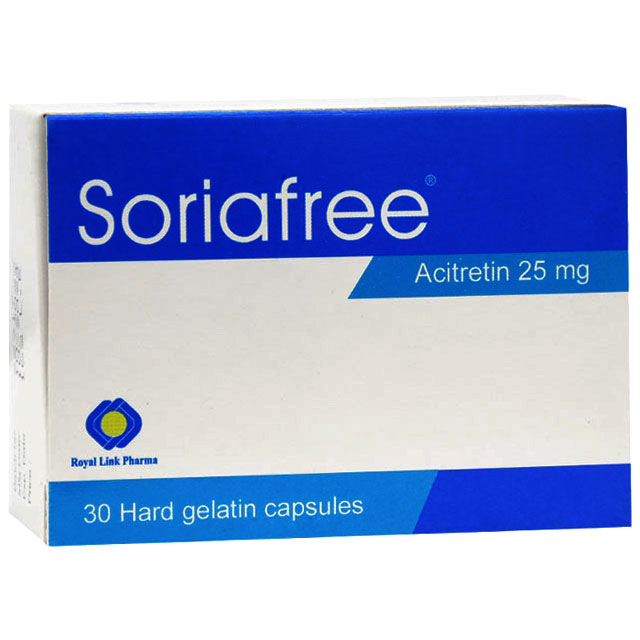 Soriafree 25mg 30 Capsule