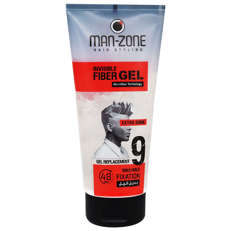 Man Zone Fiber Gel Extra Shine Gel Replacement 175ml
