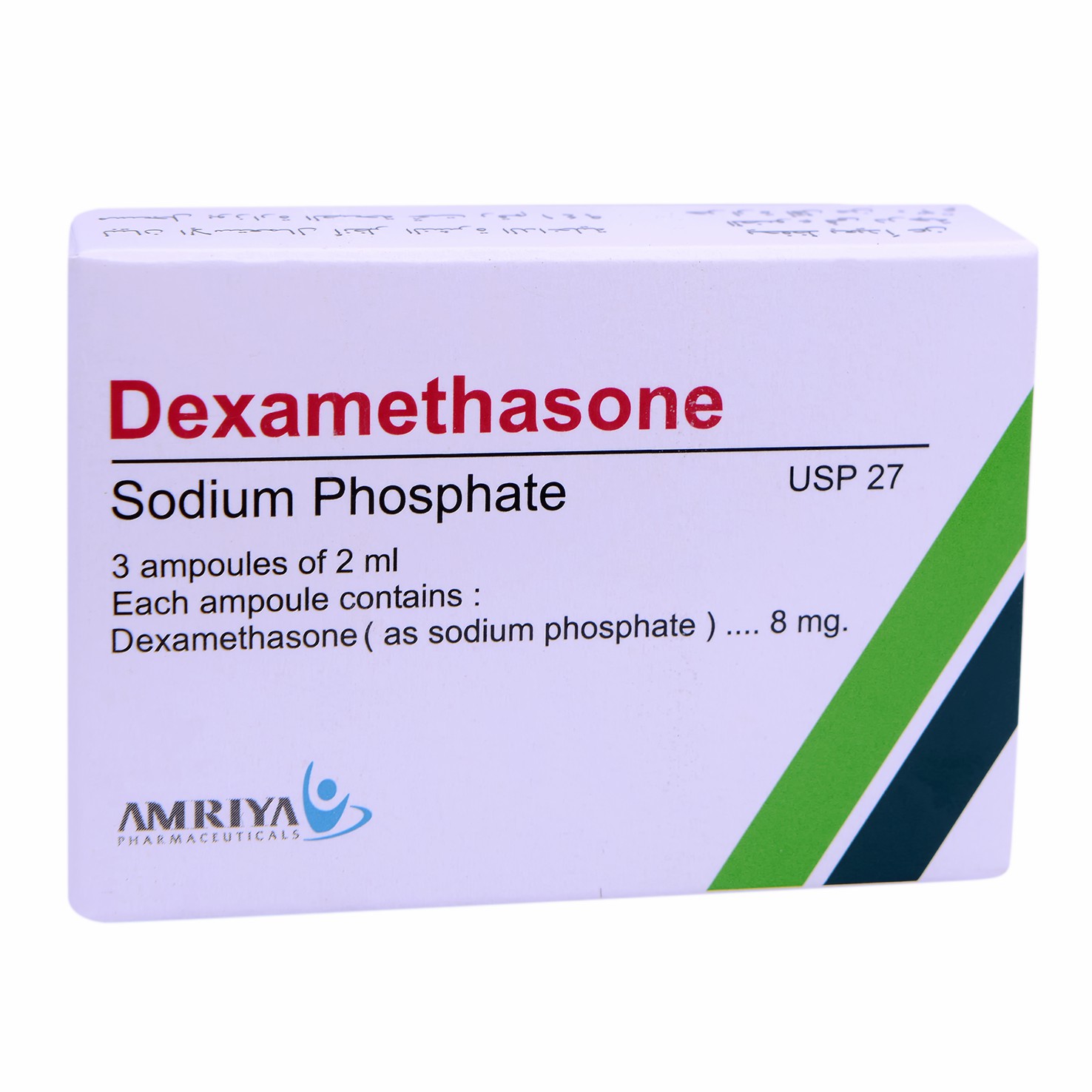 Dexamethasone 8Mg/2ml 3 Ampoules