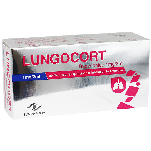 Lungocort Nebulizer Suspension for Inhalation 1mg/2ml 20 Ampoules