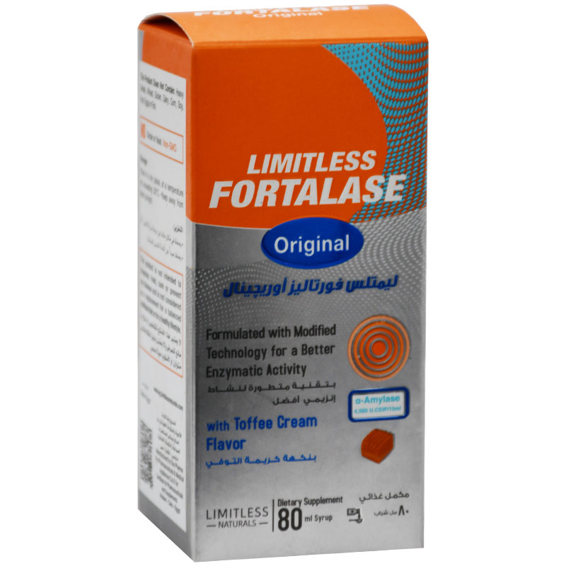 Limitless Fortalase Original Syrup 80ml