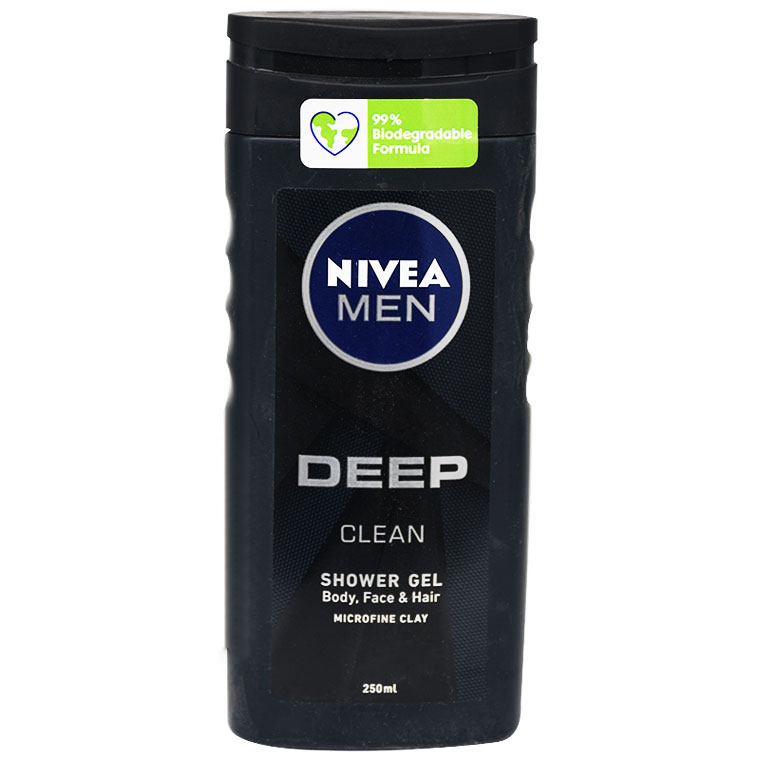 Nivea Men Deep Clean Shower Gel 250ml