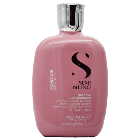 Semi Di Lino Sulfate Free Shampoo With Honey And Linseed For Moisturizing&Nourishing Dry Hair 250ml