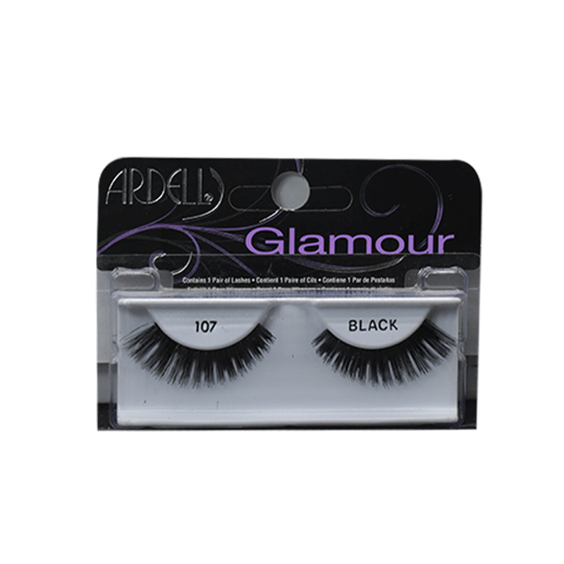 Ardell Fashion Glamour Lashes Black/107