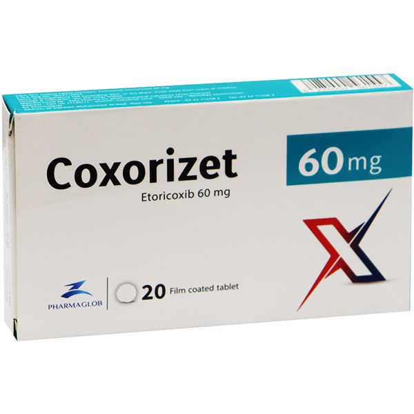 Coxorizet 60mg 20 Film Coated Tablets
