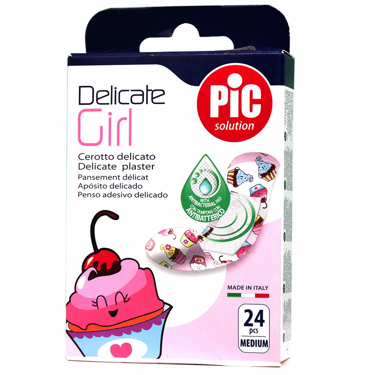 Plaster Pic Delicate Girl Anti Bacterial 24pcs