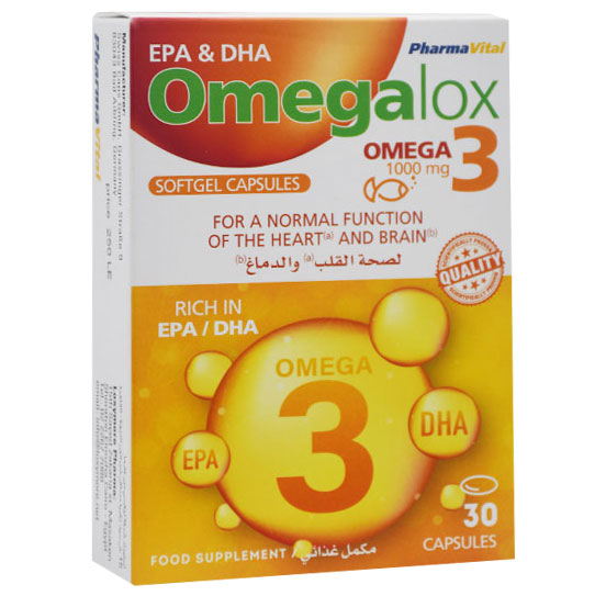 Omegalox 3 1000mg 30 Capsule