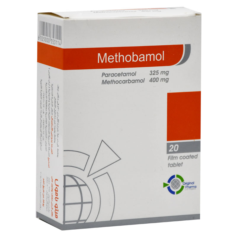 Methobamol (325mg+400mg) 20 Film Coated Tablet