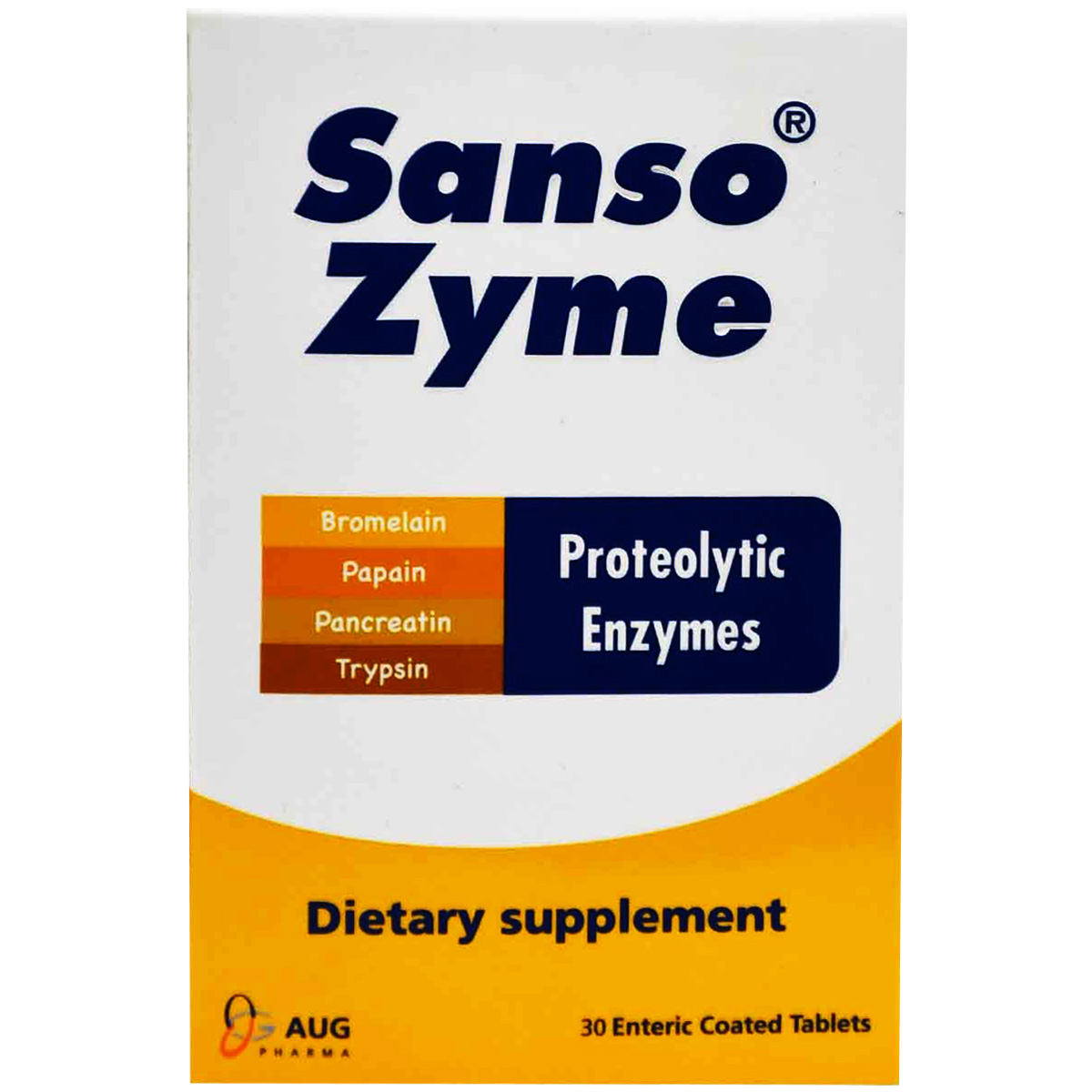 Sanso Zyme 30 Enteric Coated Tablets