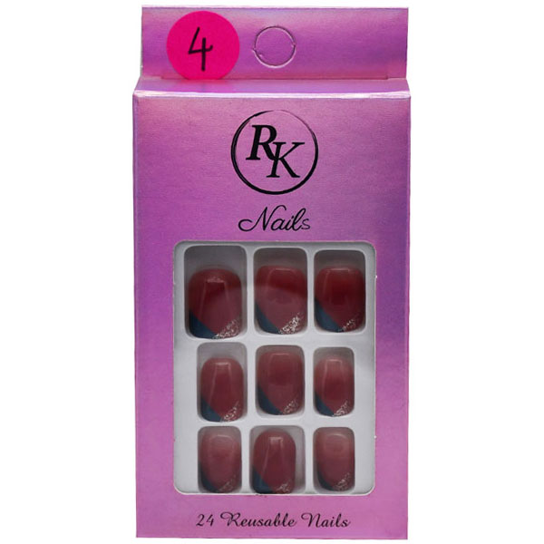 RK Reusable Nails 24 pieces/4