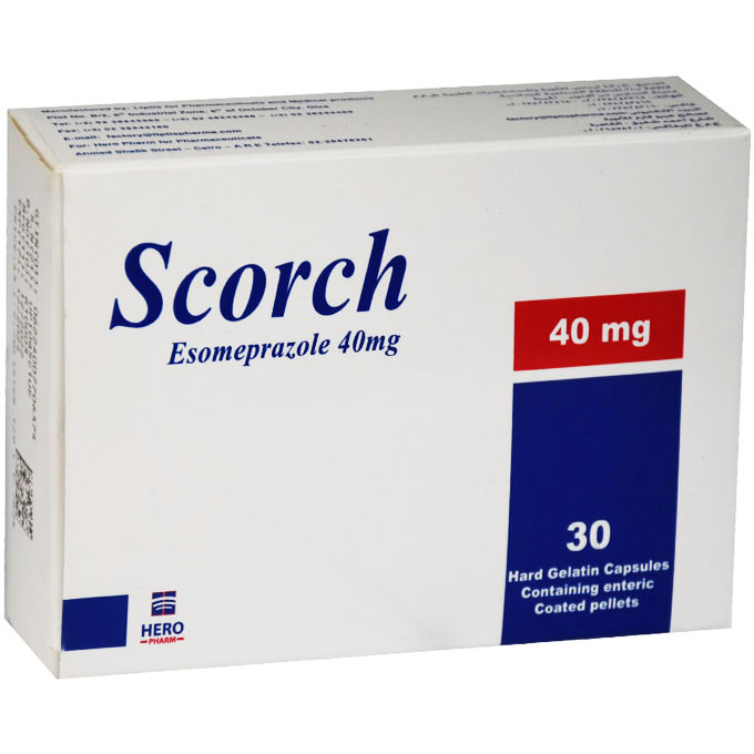 Scorch 40mg 30 Hard Gelatin Capsules