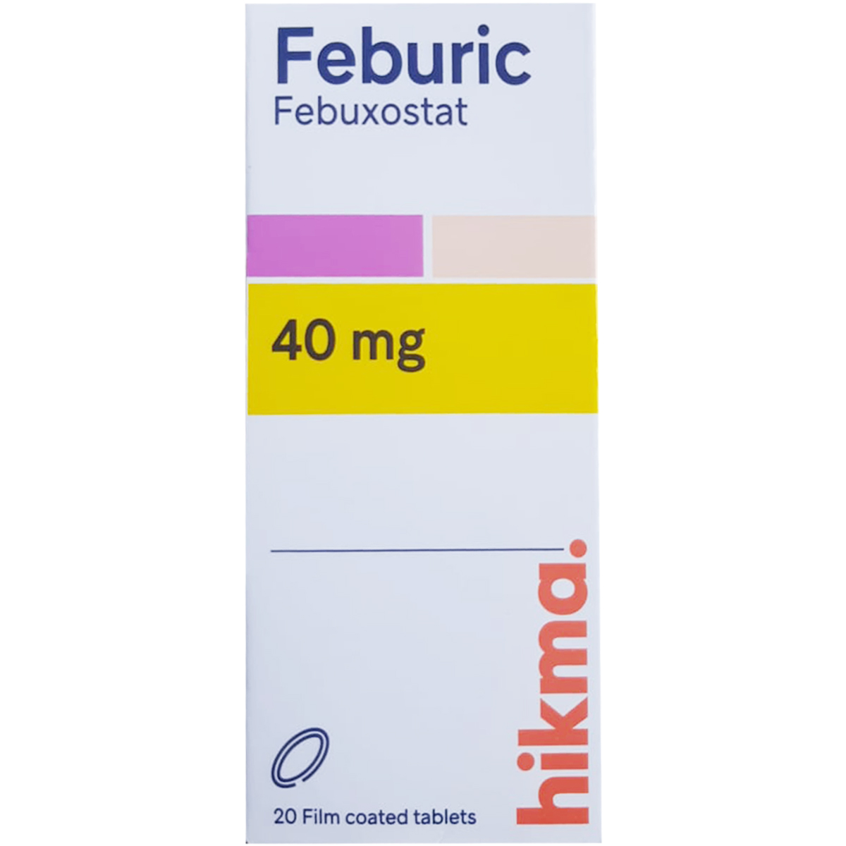 Feburic 40 mg 20 Film Coated Tablets