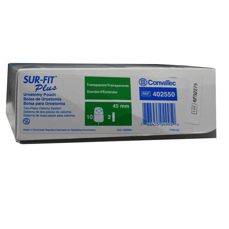 Convatec Sur Fit Urine Pouch 45Mm 10pcs