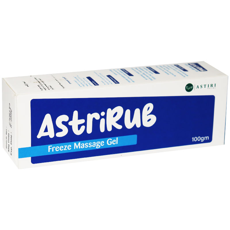 Astrirub Freeze Massage Gel 100gm