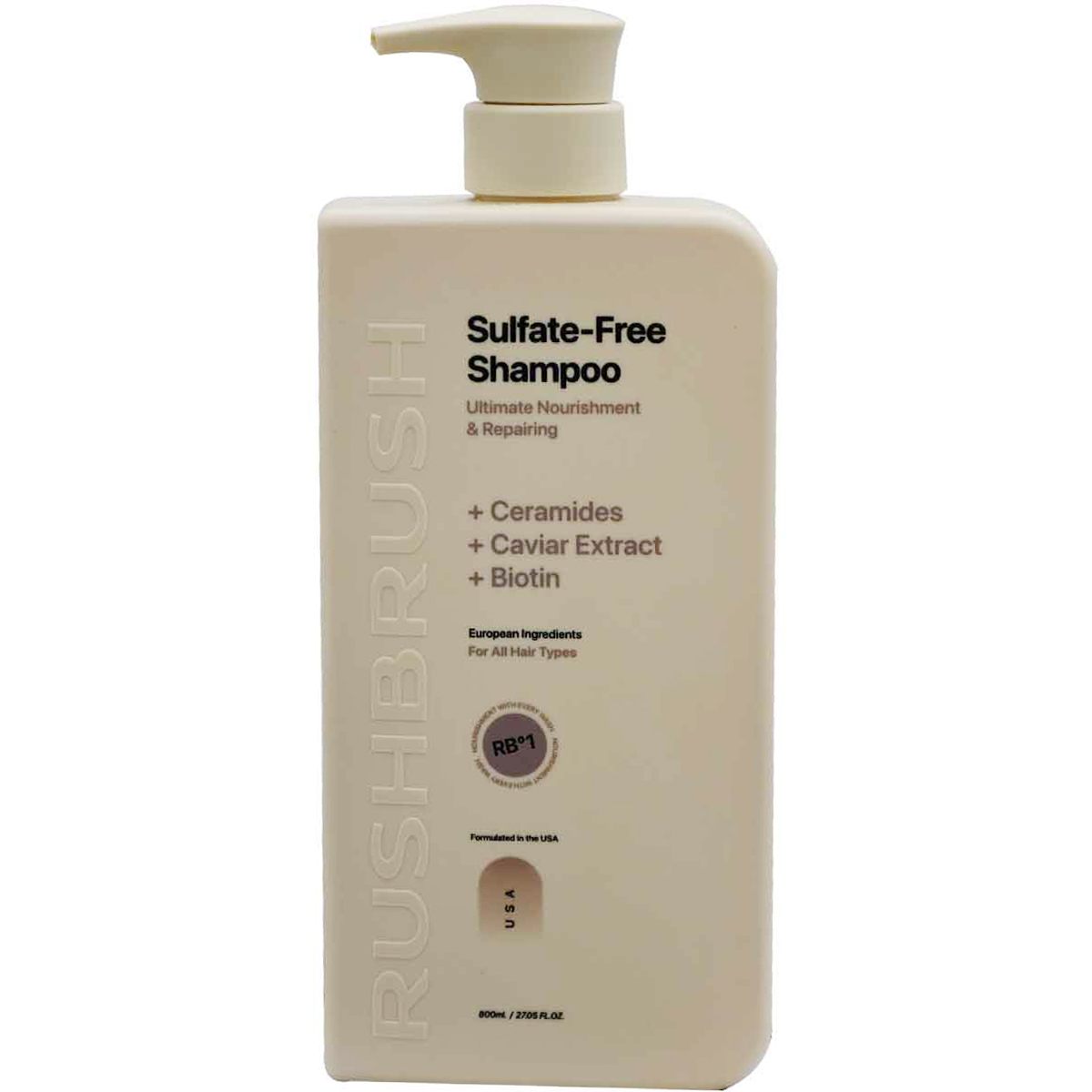 Rush Brush RB&deg;1 Sulfate Free Shampoo 800 ml