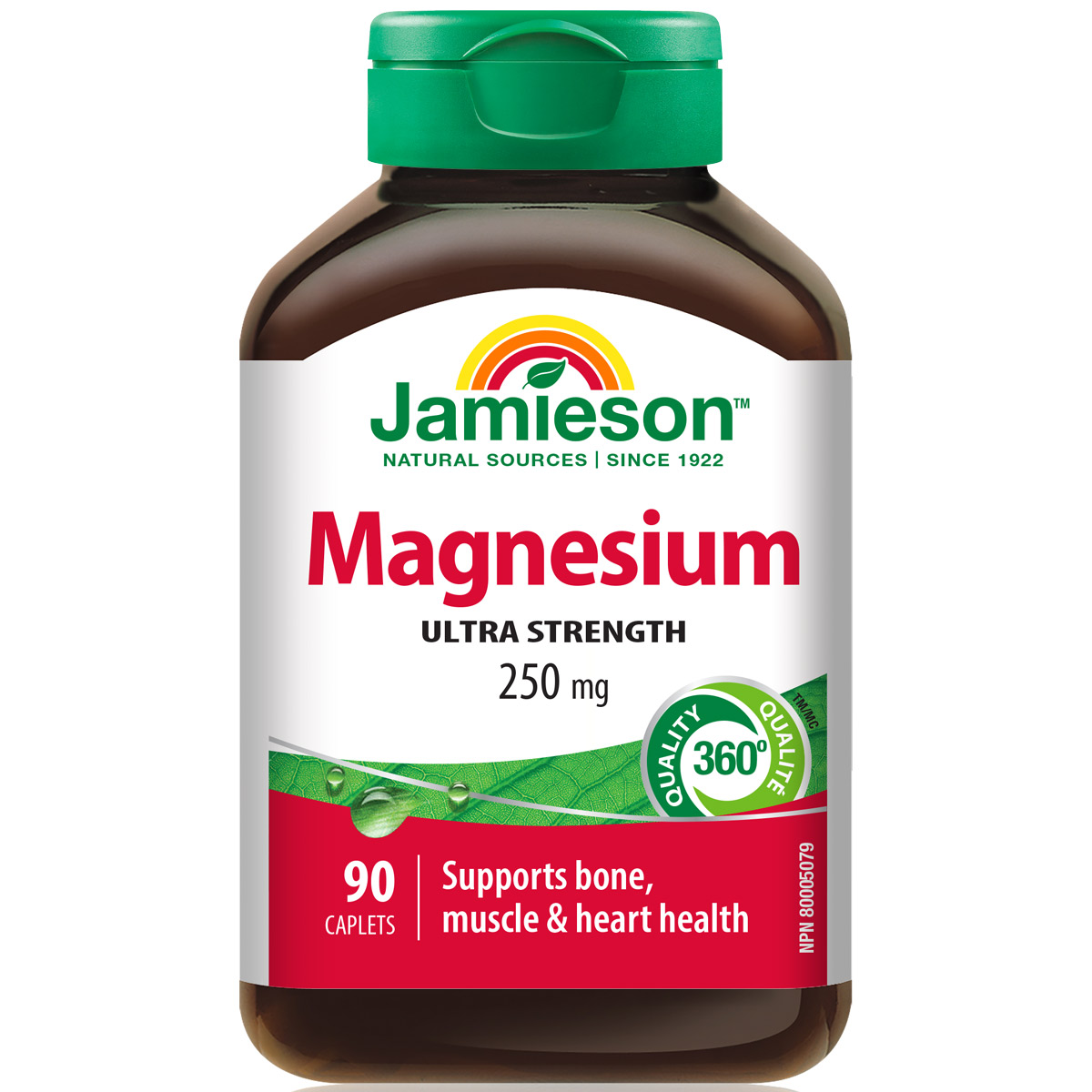 Jamieson Magnesium 250 mg 90 Capsules