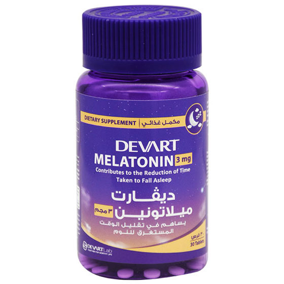Devart Melatonin 3mg 30 Tablet