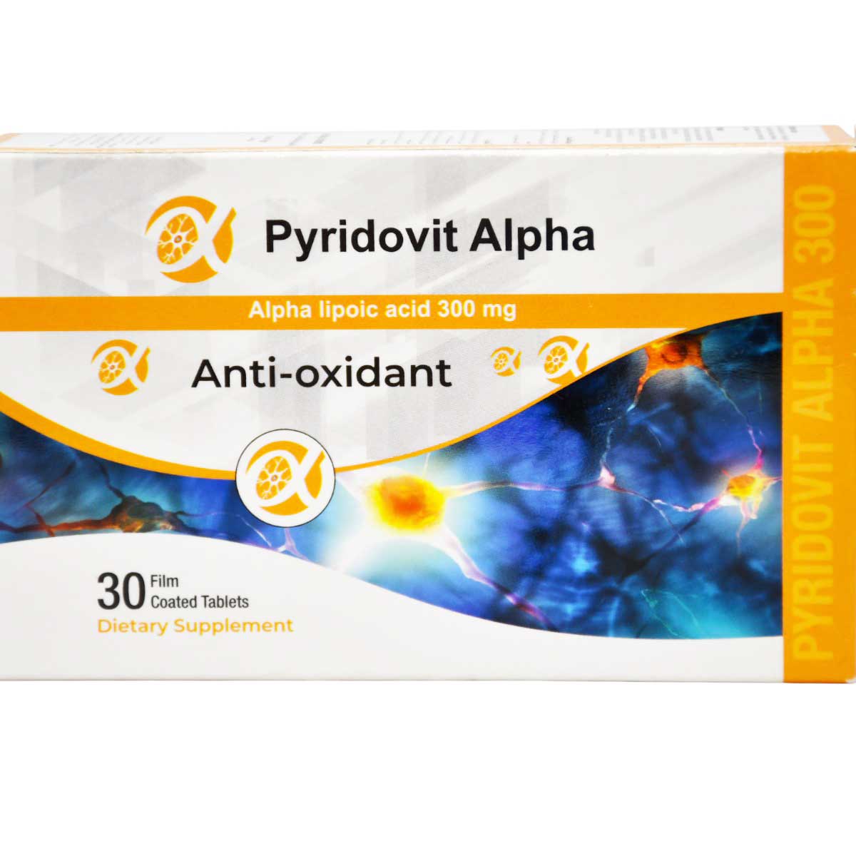 Pyridovit Alpha 300mg 30 Film Coated Tablets