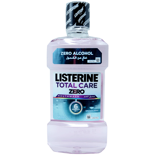 Listerine Total Care Zero Mouthwash 500ml