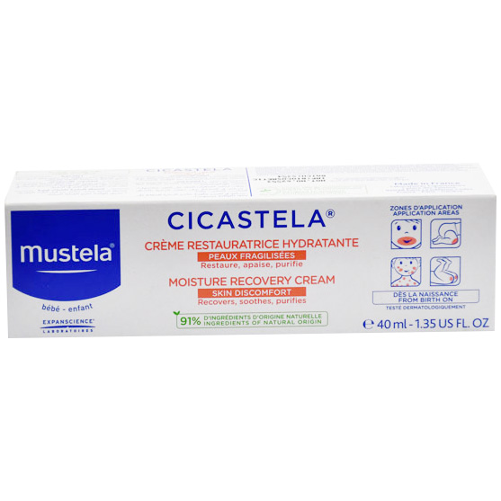 Mustela Cicastela Moisture Recovery Cream 40ml