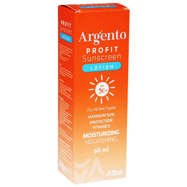 Argento Profit Sunscreen Lotion Spf (50+) 60ml