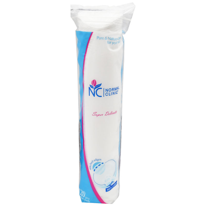 Normal Clinic Cotton Pads 120 Pieces