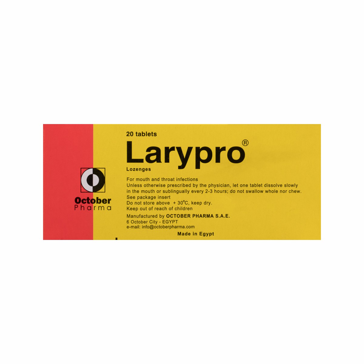 Larypro 20 Tablets