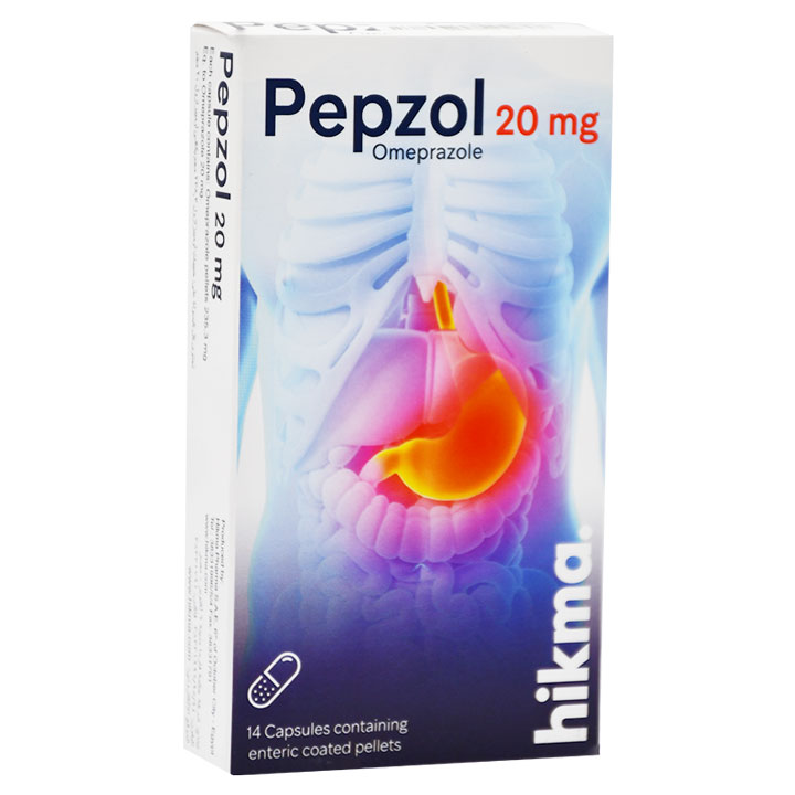 Pepzol 20mg 14 Capsule(1 Strip)