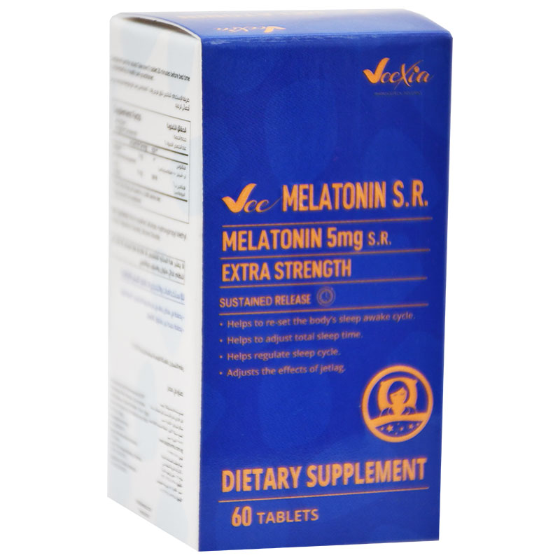 Vee Melatonin 5mg Sustained Release 60 Tablet
