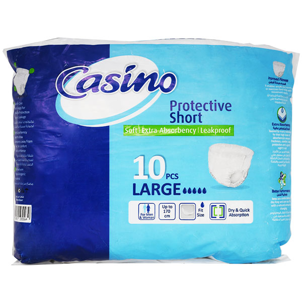 Casino Protrctive Short (L) (+170Cm) 10 pieces