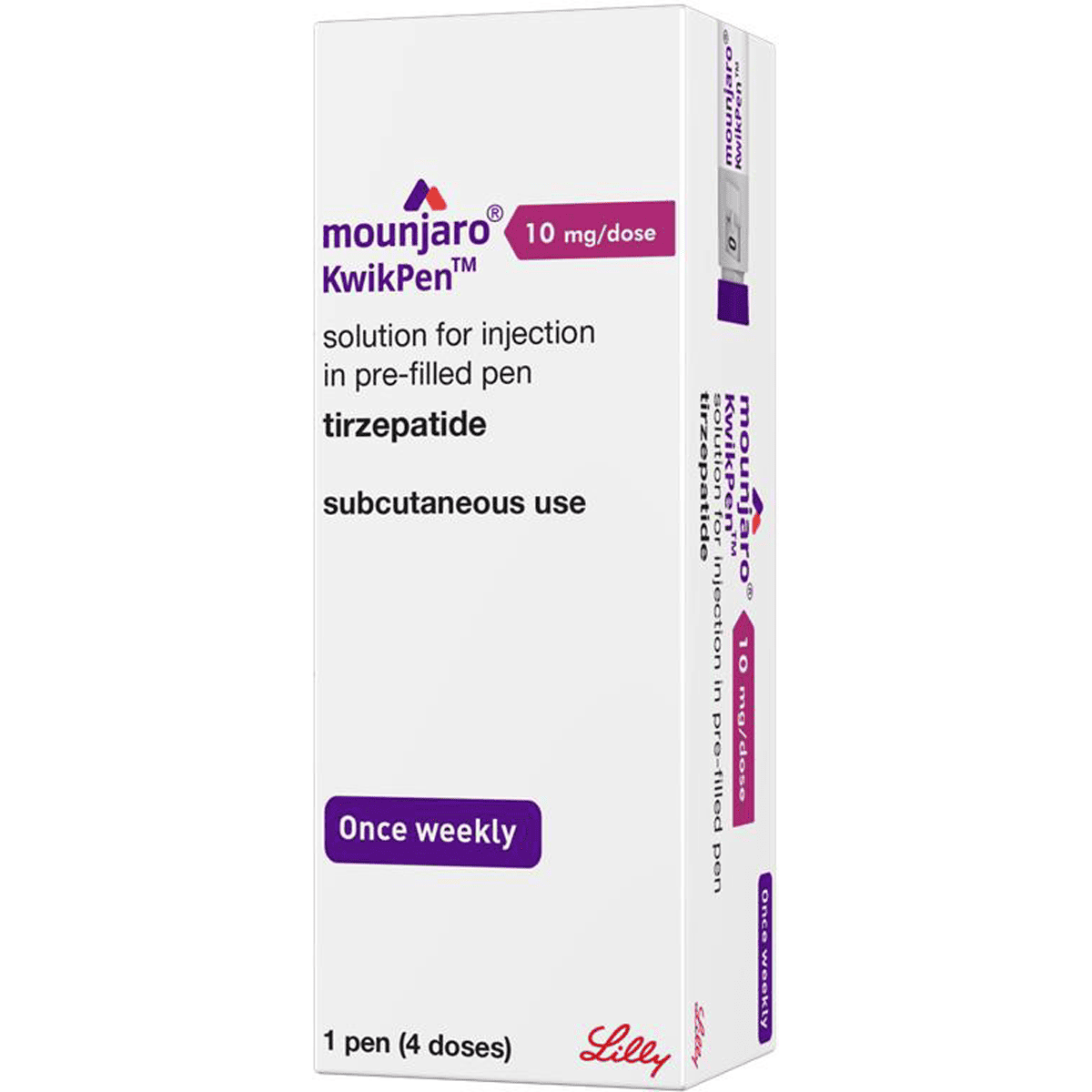 Mounjaro KwikPen 10mg 1 Prefilled Pen (Refrigerated)