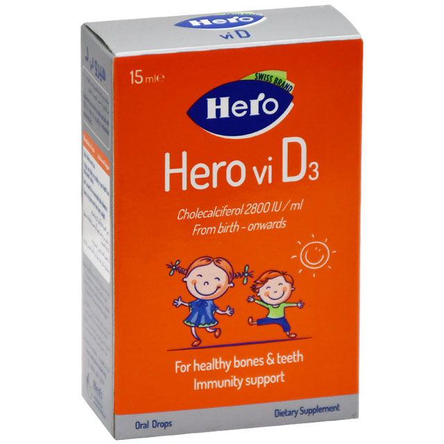 Hero Vi D3 Oral Drops 15ml