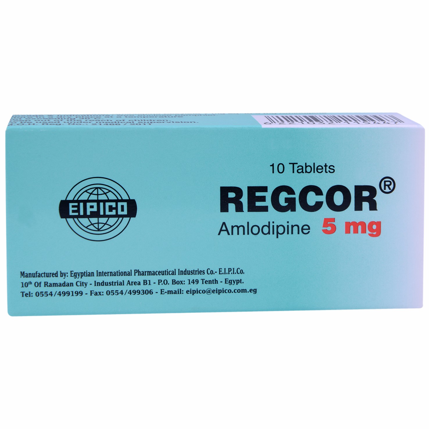 Regcor 5mg 10 Tablets
