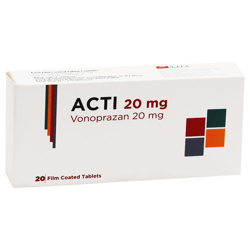 Acti 20mg 20 Film Coated Tablets