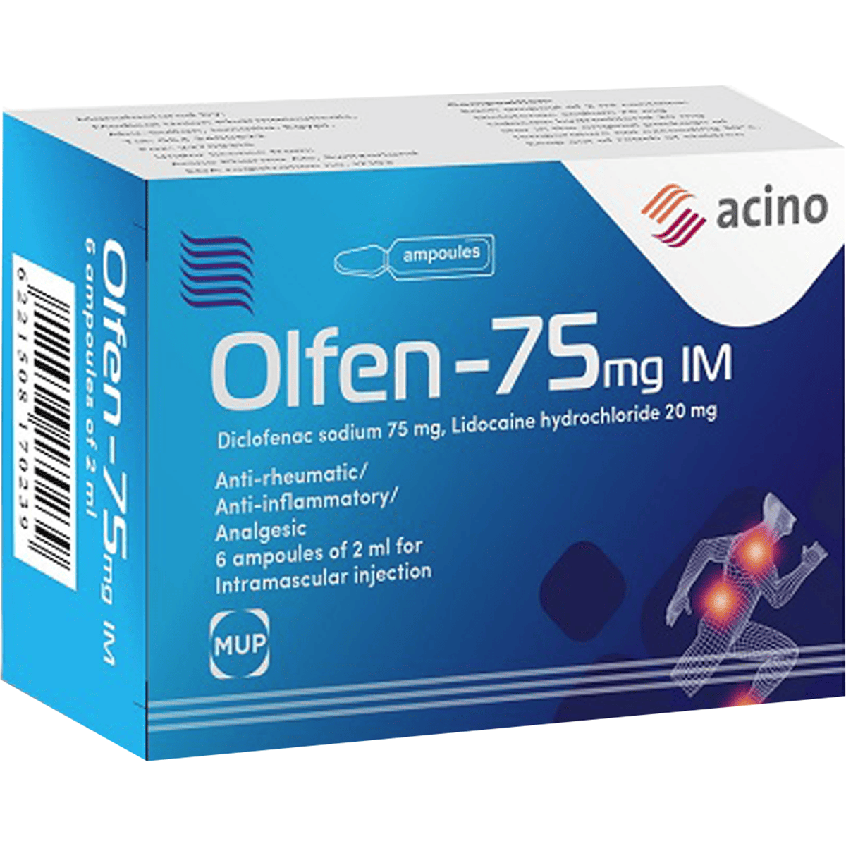 Olfen 75Mg/2ml 6 Ampoules
