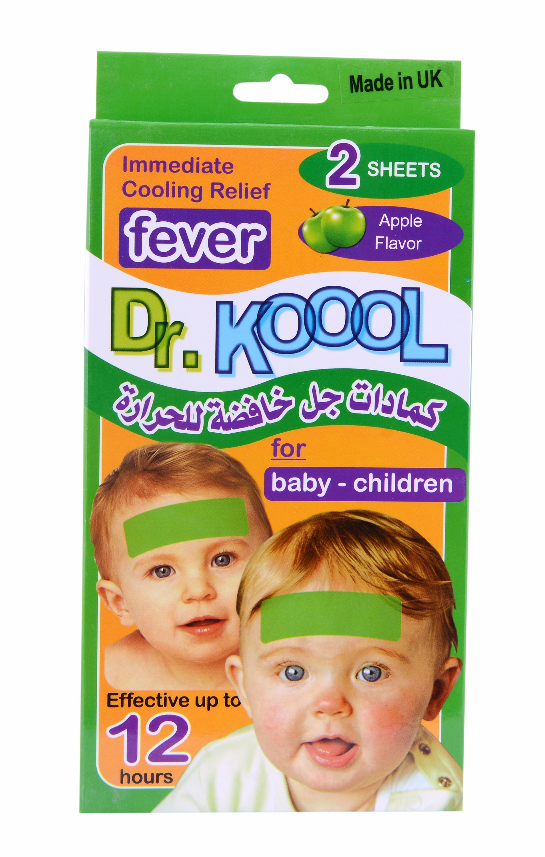 Cooling Gel Dr.Koool (Infant /Children) Applicator 2Sheet