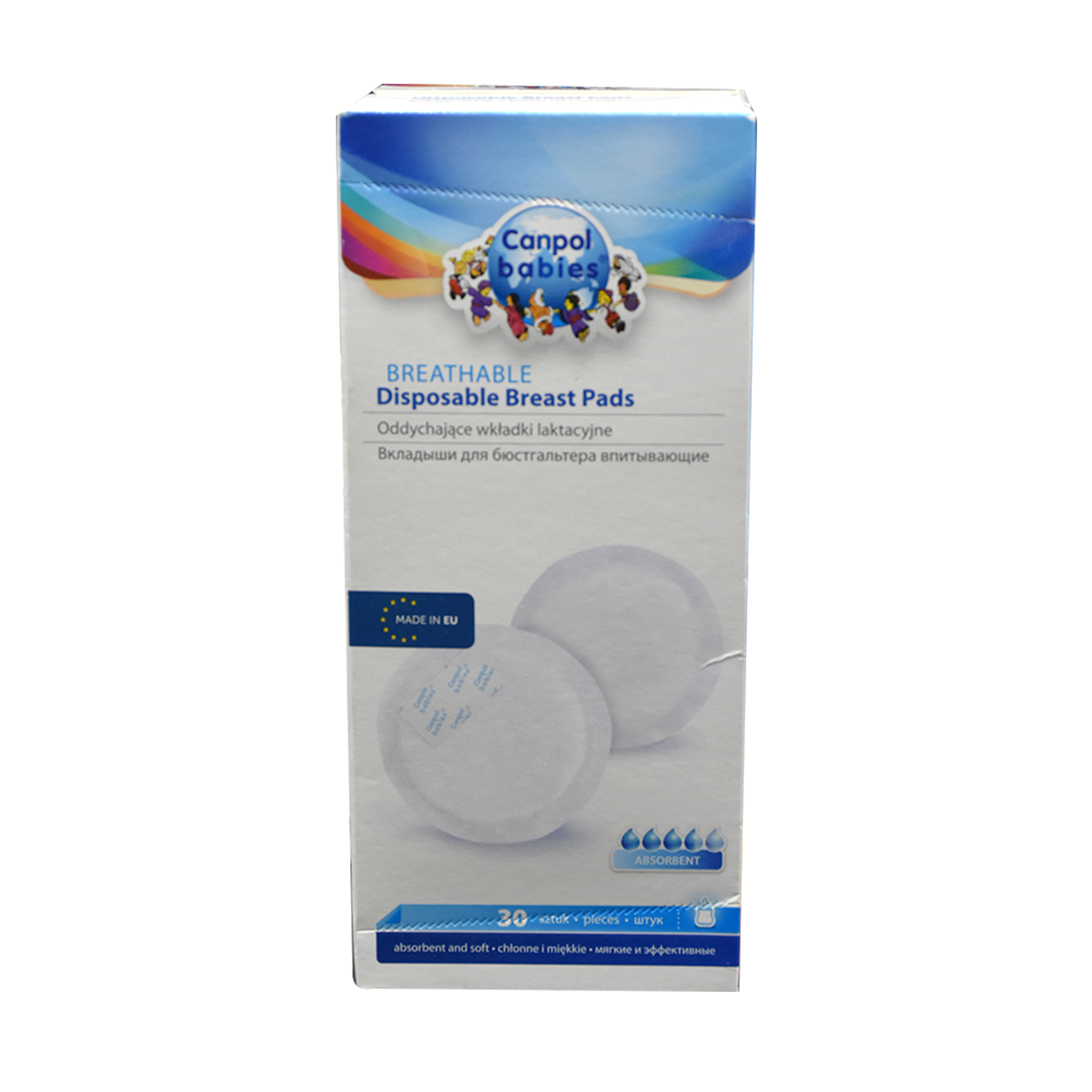 Canpol Disposable Breast Pads 30pcs/1-653